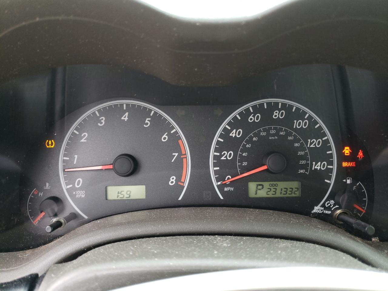 Photo 8 from auction – 2009 TOYOTA COROLLA with VIN 2T1BU40EX9C036703