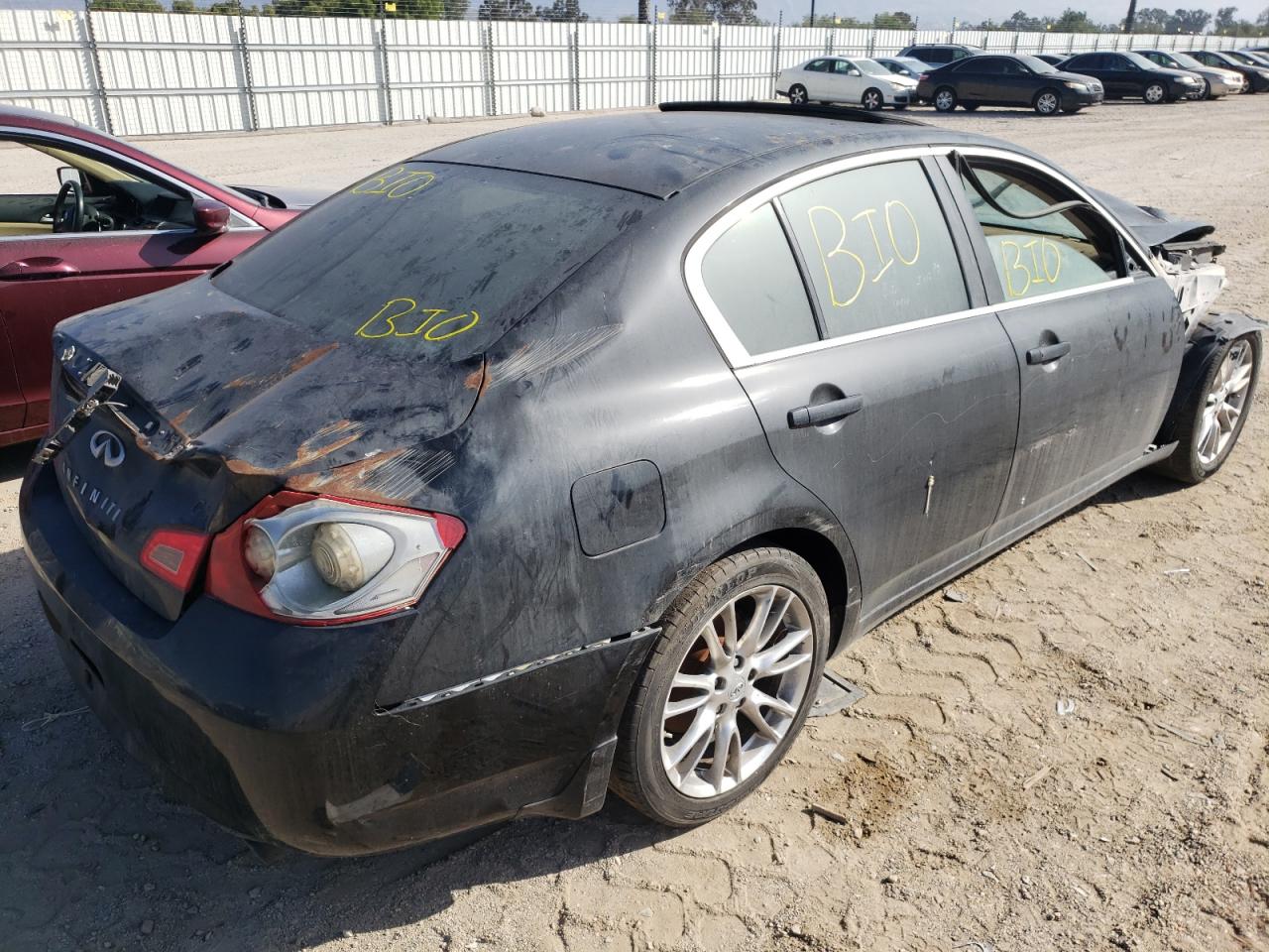 Photo 4 from auction – 2007 INFINITI G35 with VIN JNKBV61E47M714559
