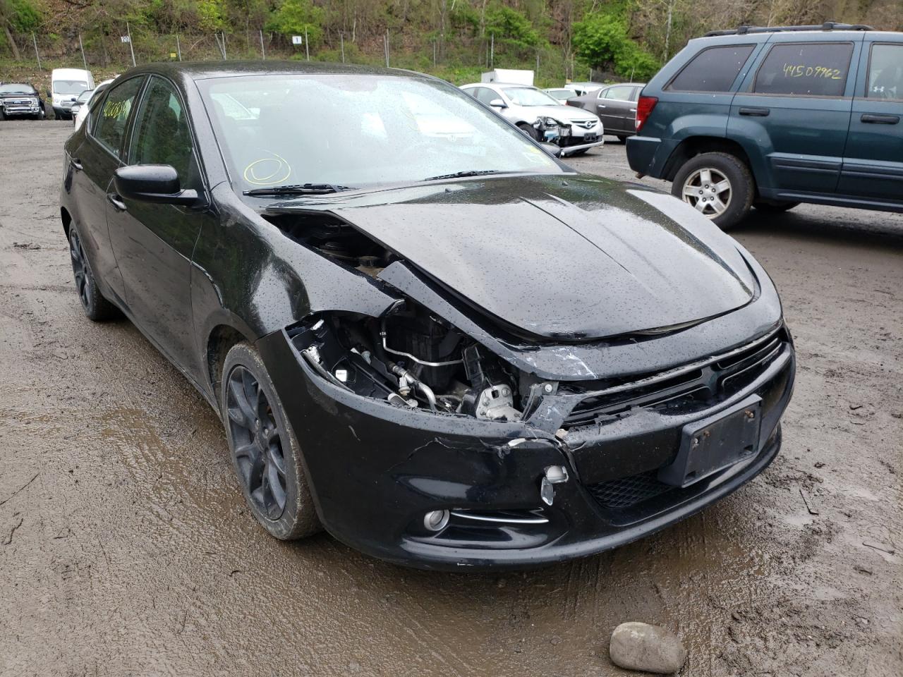 DODGE DART SXT 2014 with VIN 1C3CDFBB1ED831868 - Photo from auction
