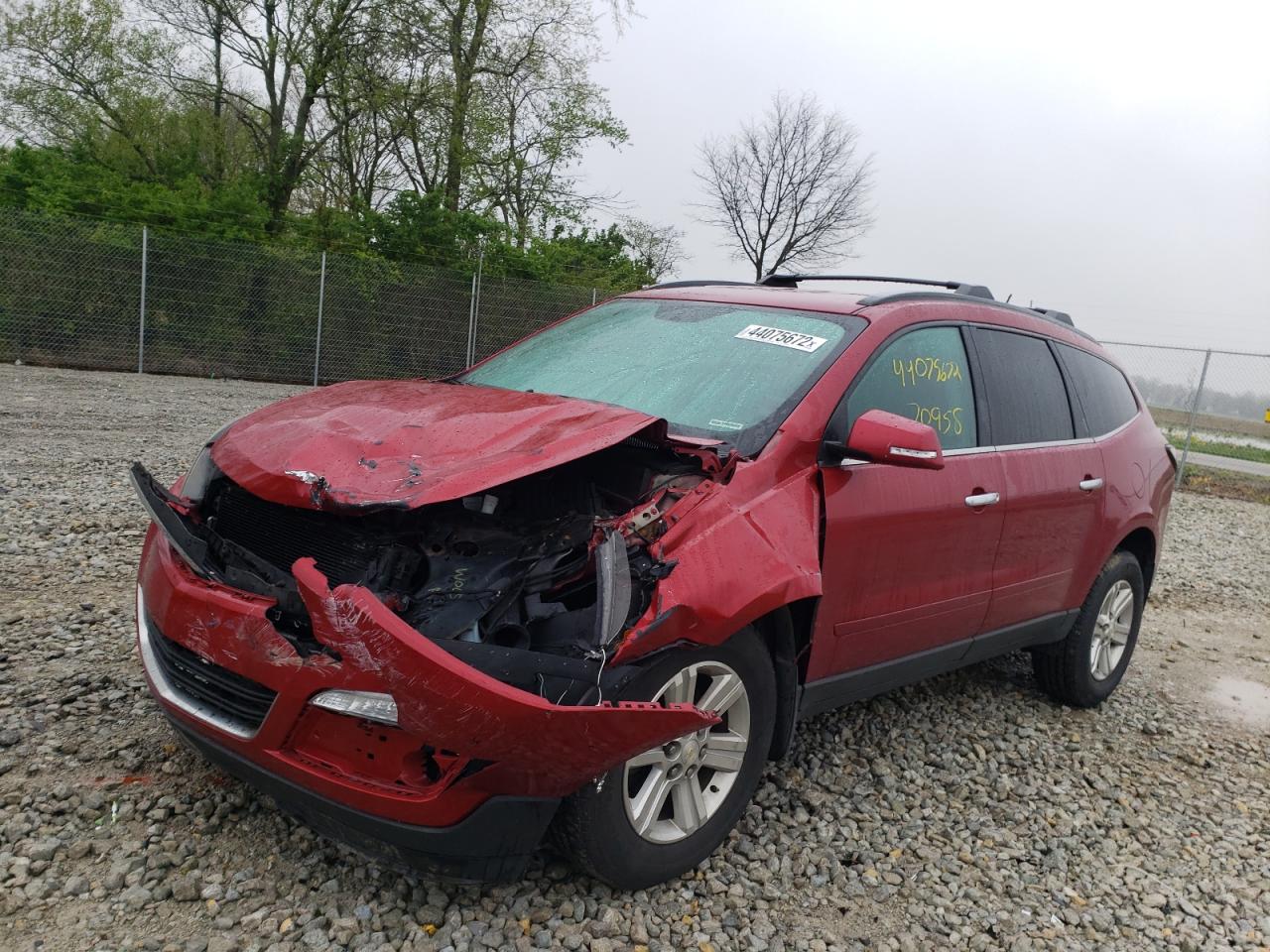 Photo 2 from auction – 2014 CHEVROLET TRAVERSE L with VIN 1GNKRHKD1EJ172320