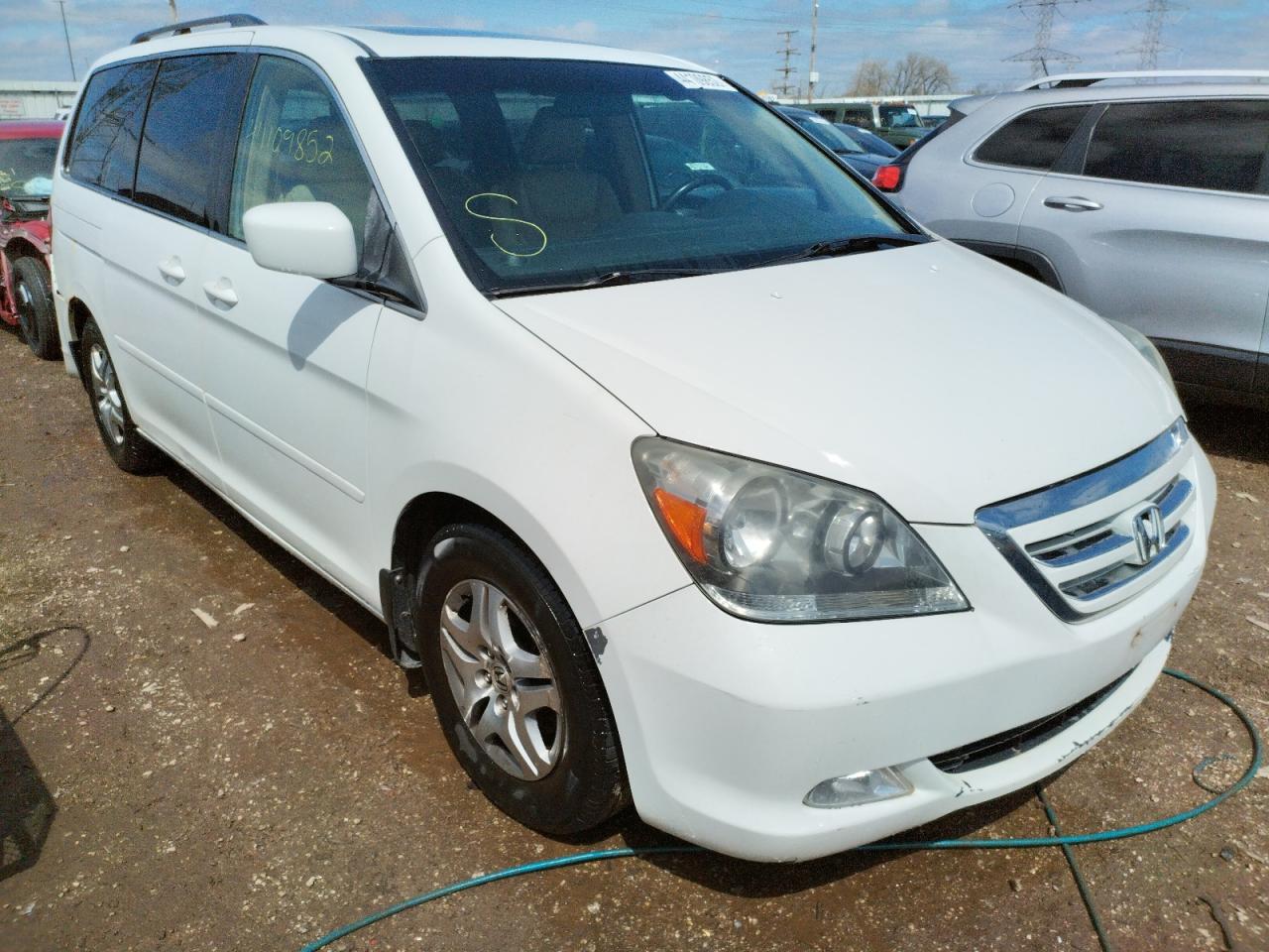 HONDA ODYSSEY EX 2006 with VIN 5FNRL38706B445964 - Photo from auction