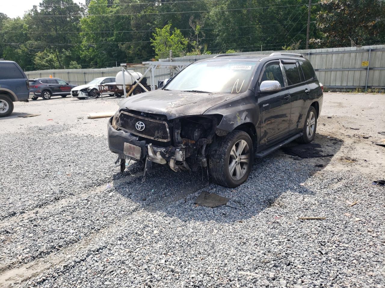 Photo 2 from auction – 2009 TOYOTA HIGHLANDER with VIN JTEDS43AX92079620