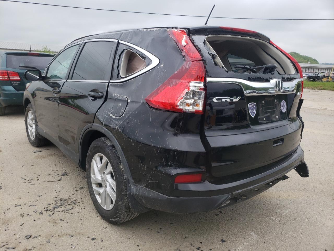 Photo 3 from auction – 2016 HONDA CR-V EX with VIN 2HKRM4H51GH640606