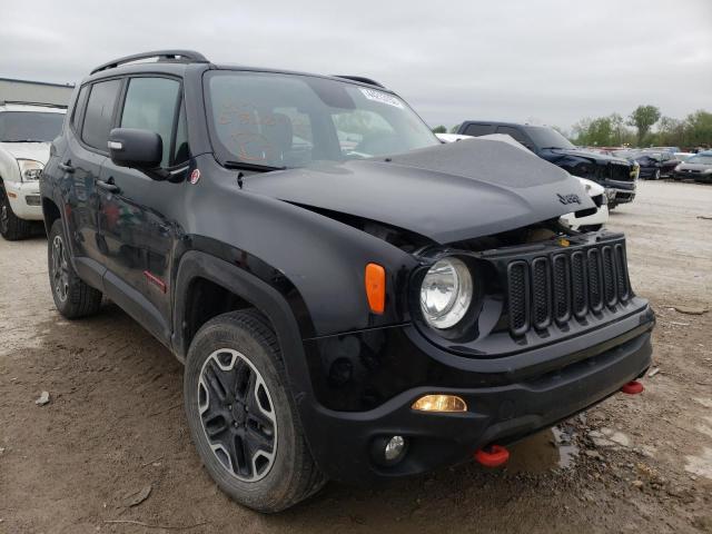 JEEP RENEGADE T 2017 with VIN ZACCJBCB1HPE86892 - Photo from auction