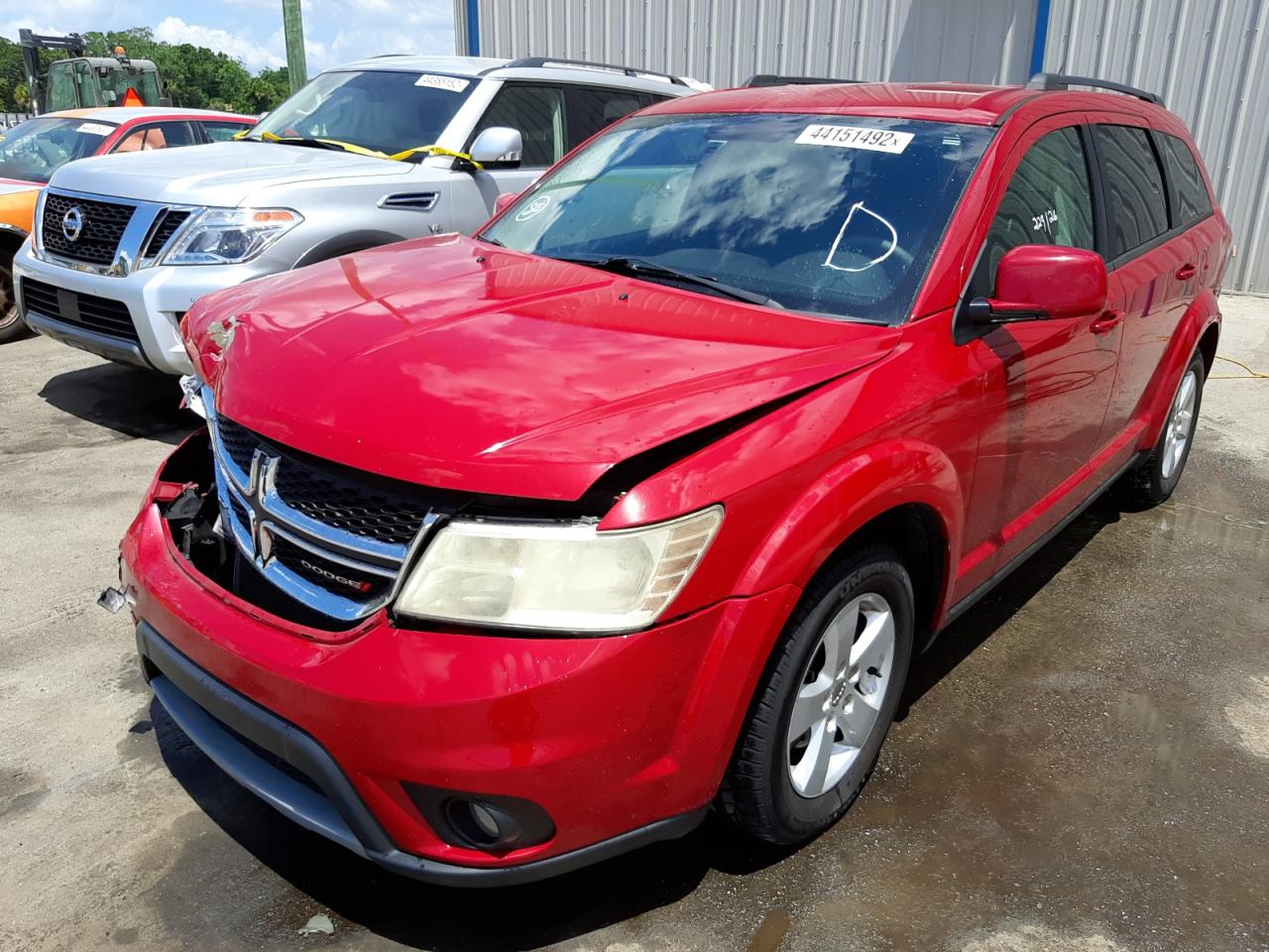 Photo 2 from auction – 2012 DODGE JOURNEY SX with VIN 3C4PDCBG8CT309978