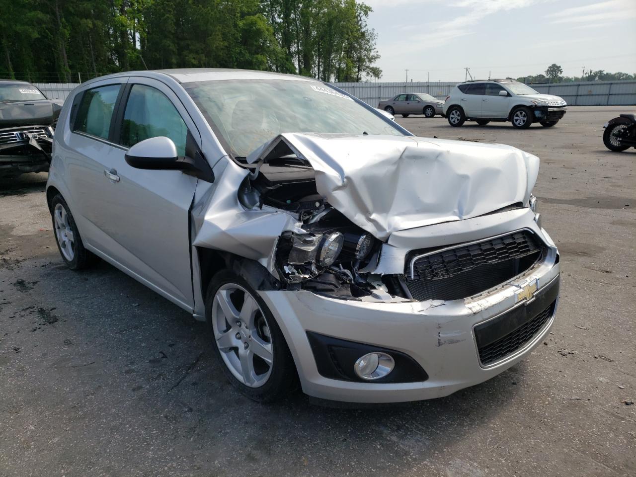 Photo 1 from auction – 2015 CHEVROLET SONIC LTZ with VIN 1G1JE6SB3F4190250