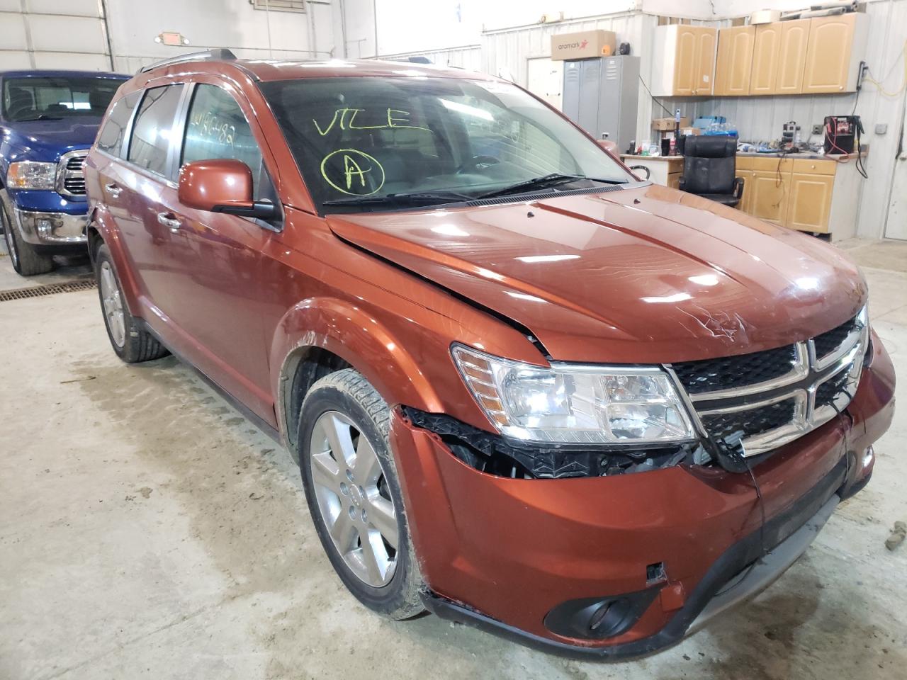 DODGE JOURNEY CR 2013 with VIN 3C4PDCDG2DT556461 - Photo from auction