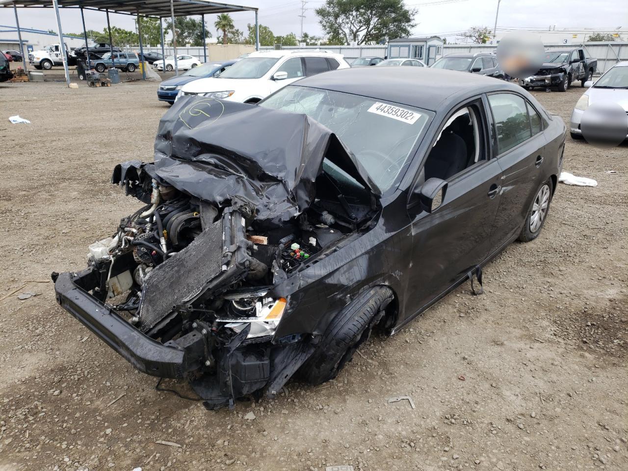 Photo 2 from auction – 2014 VOLKSWAGEN JETTA BASE with VIN 3VW2K7AJ5EM441658