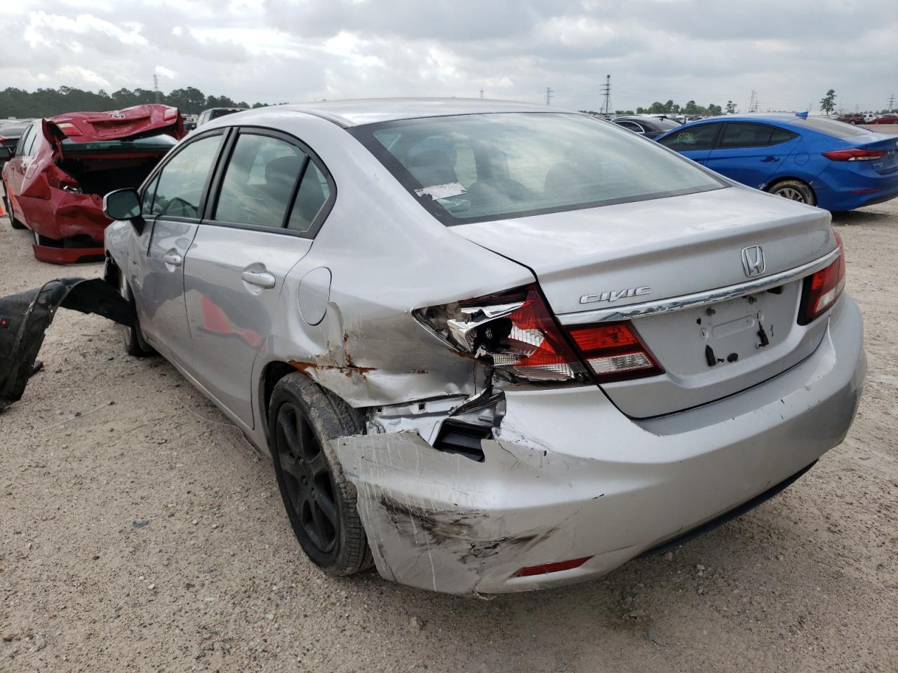Photo 3 from auction – 2013 HONDA CIVIC LX with VIN 19XFB2F53DE004303