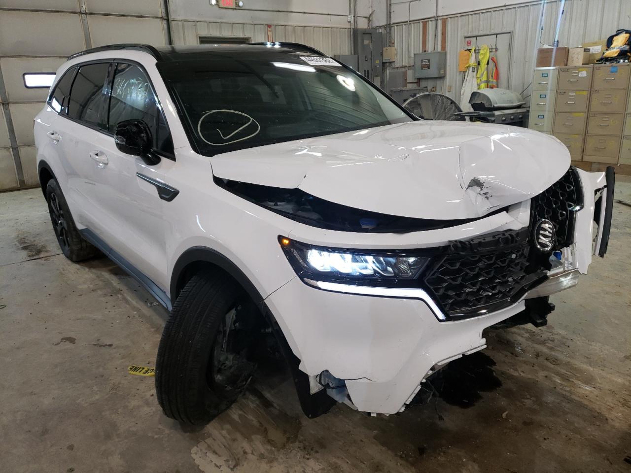 Photo 1 from auction – 2021 KIA SORENTO S with VIN 5XYRLDLC2MG068604