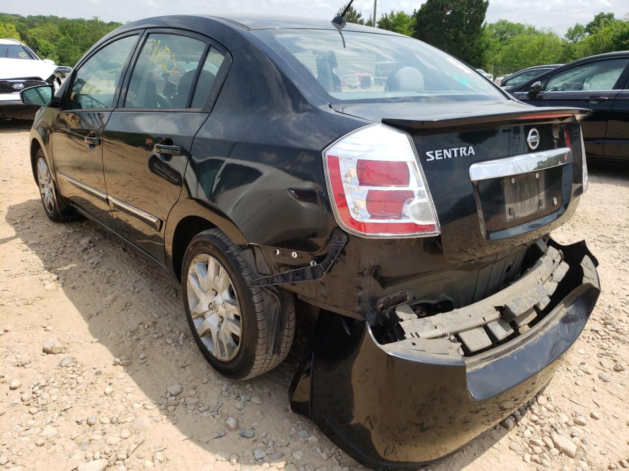 Photo 3 from auction – 2012 NISSAN SENTRA 2.0 with VIN 3N1AB6AP9CL633619