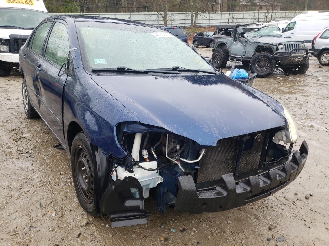 TOYOTA COROLLA CE 2008 with VIN 2T1BR32E98C860151 - Photo from auction
