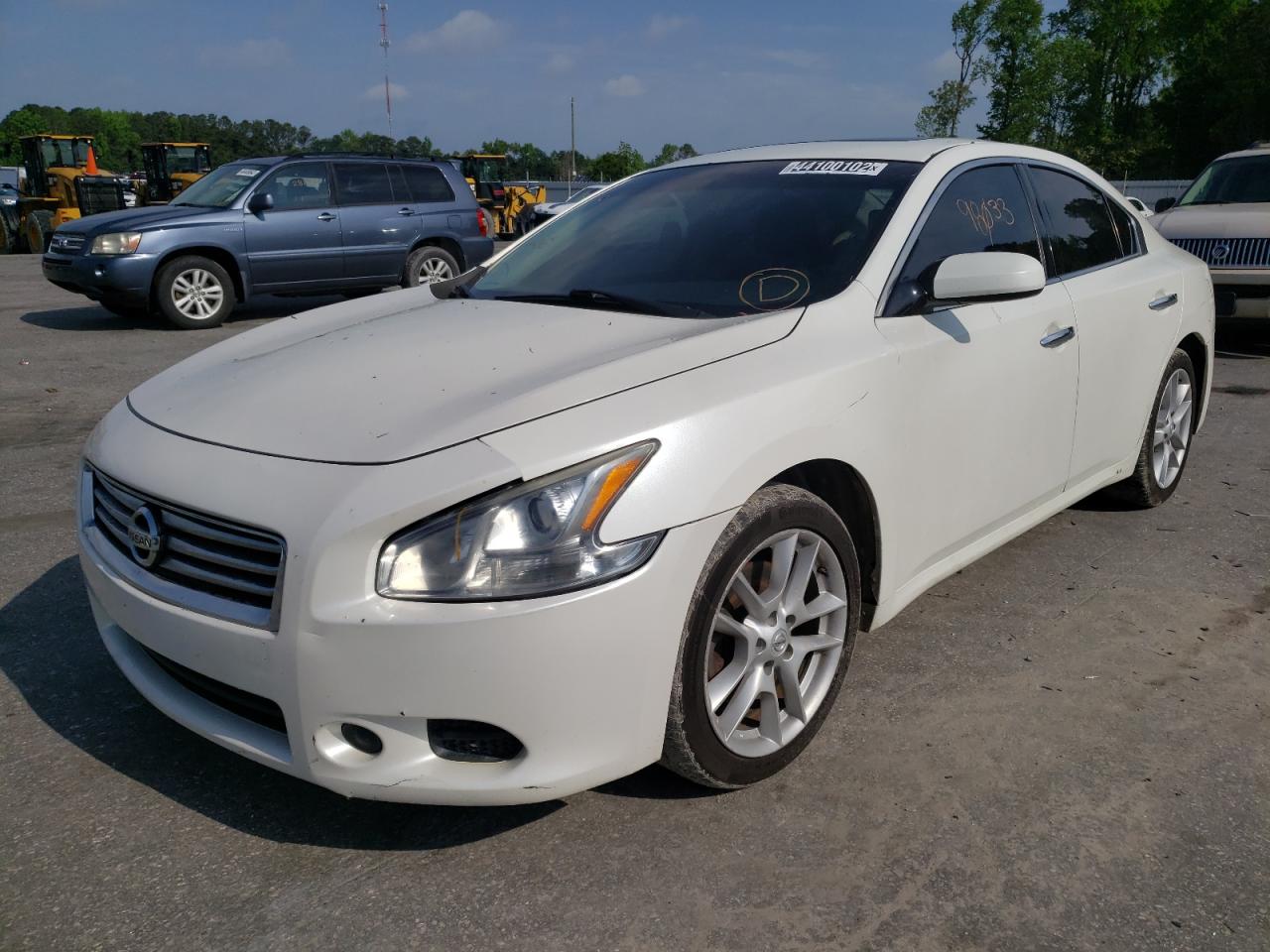 Photo 2 from auction – 2014 NISSAN MAXIMA S with VIN 1N4AA5AP2EC433342