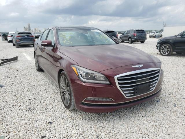HYUNDAI GENESIS 5. 2015 with VIN KMHGN4JF0FU050484 - Photo from auction