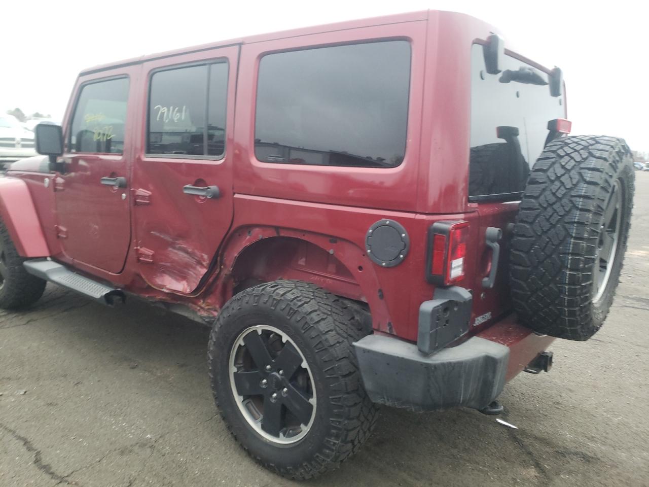 Photo 9 from auction – 2012 JEEP WRANGLER U with VIN 1C4HJWEG9CL255211