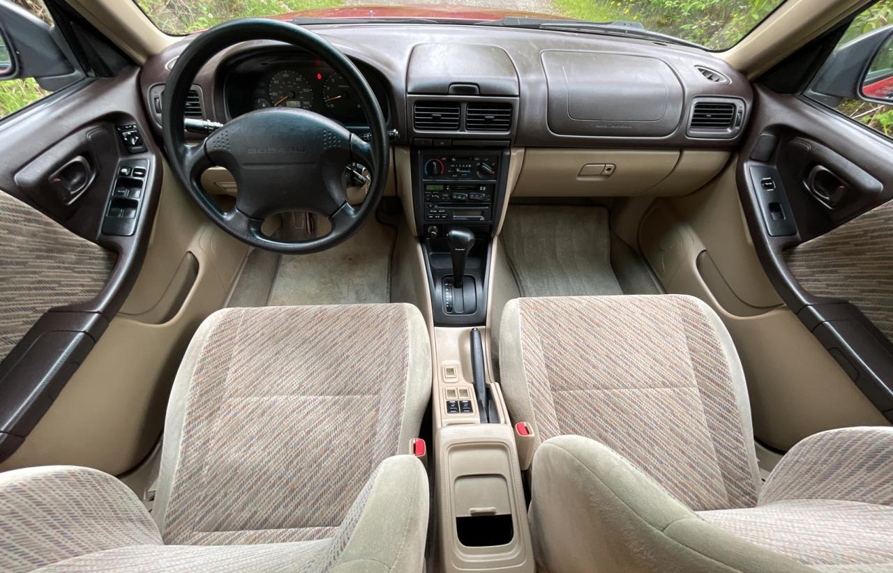 Photo 9 from auction – 1998 SUBARU FORESTER S with VIN JF1SF6559WH760345