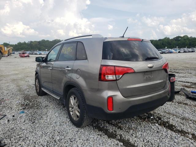 Photo 3 from auction – 2014 KIA SORENTO LX with VIN 5XYKT4A62EG436554