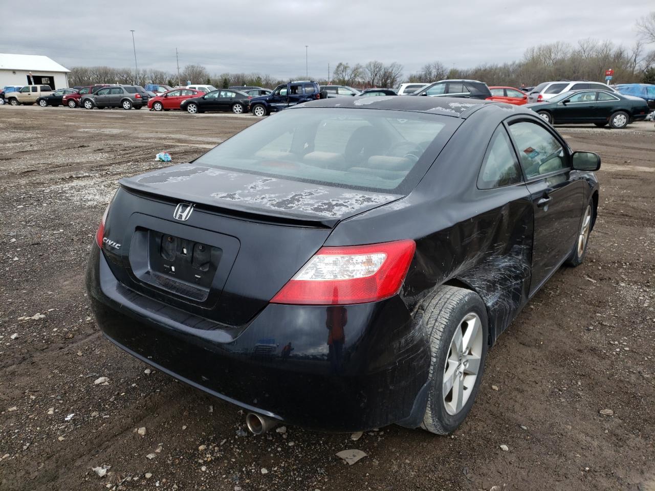 Photo 4 from auction – 2008 HONDA CIVIC EX with VIN 2HGFG11858H540596