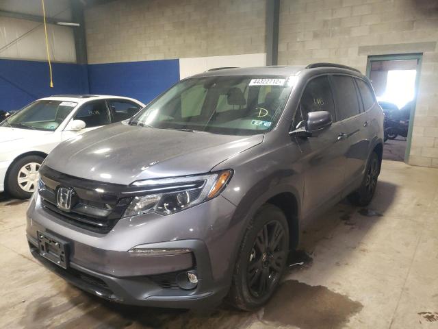 Photo 2 from auction – 2022 HONDA PILOT SE with VIN 5FNYF6H2XNB014703