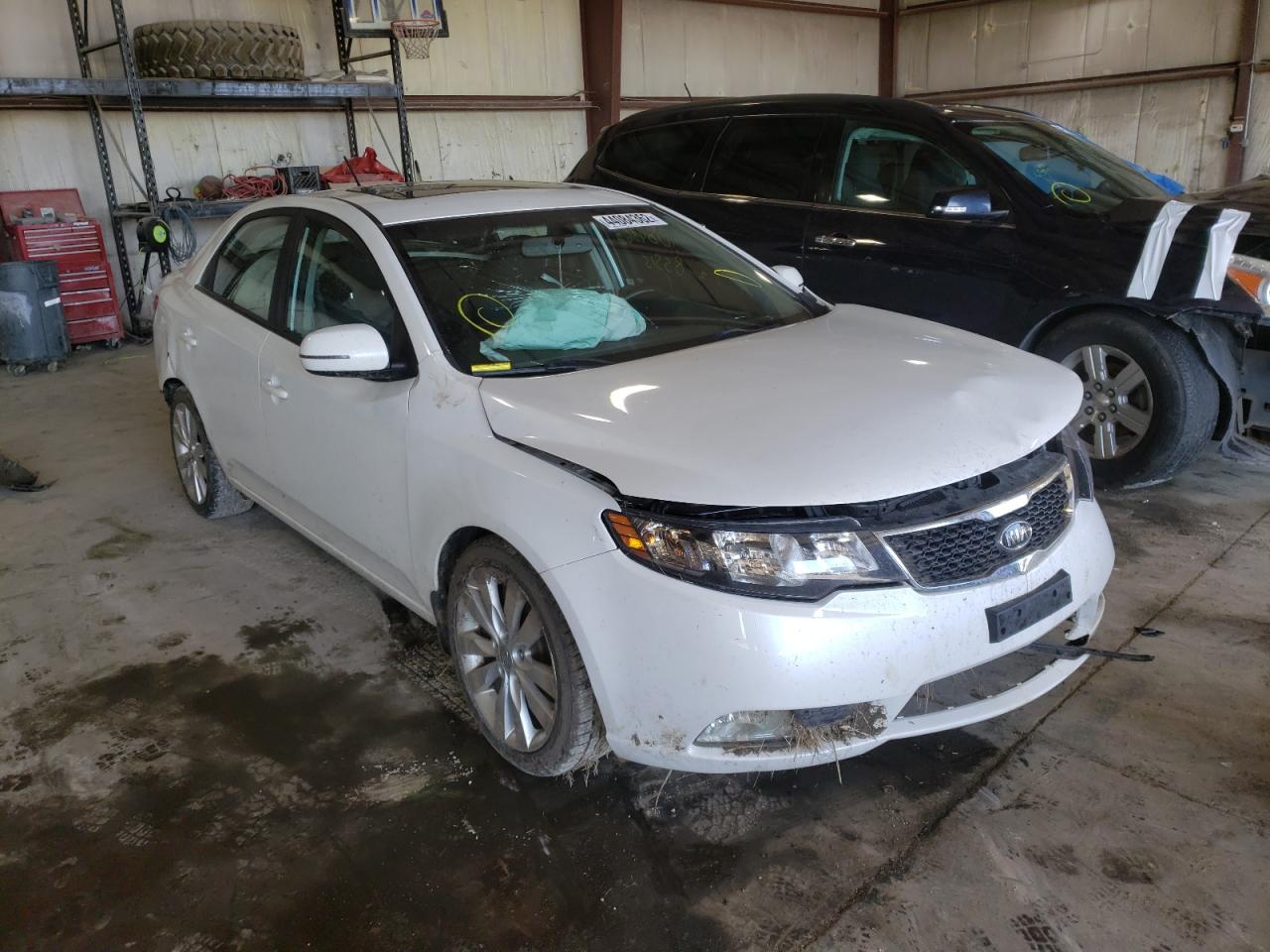 KIA FORTE SX 2013 with VIN KNAFW4A33D5688171 - Photo from auction