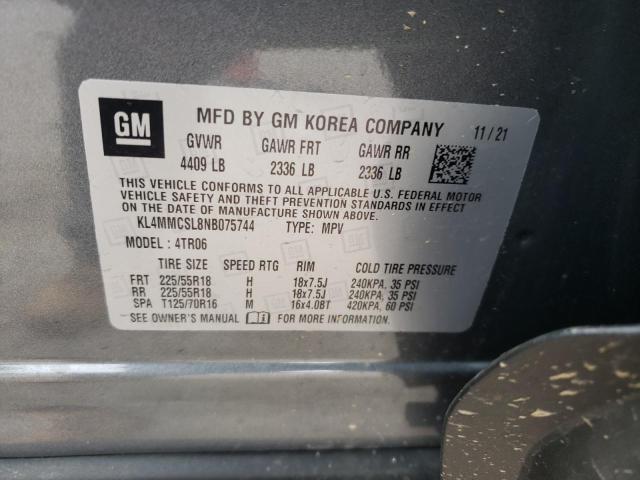 Photo 10 from auction – 2022 BUICK ENCORE GX with VIN KL4MMCSL8NB075744