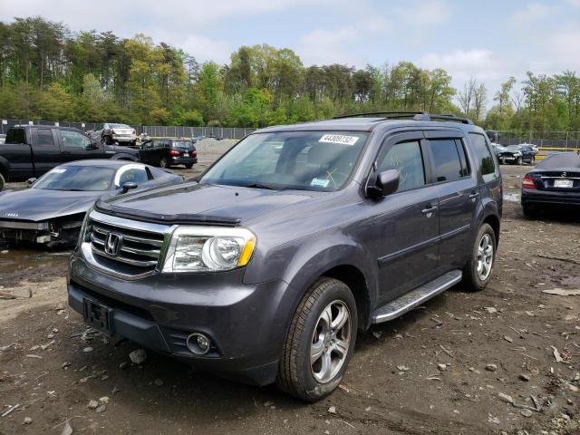 Photo 2 from auction – 2014 HONDA PILOT EXL with VIN 5FNYF4H51EB003717