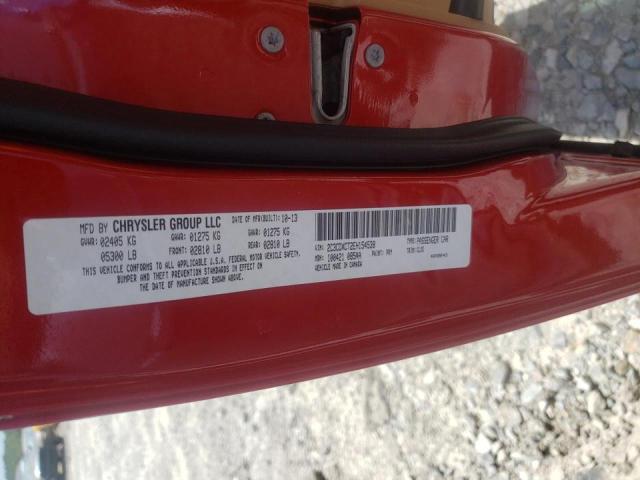 Photo 10 from auction – 2014 DODGE CHARGER R/ with VIN 2C3CDXCT2EH154538