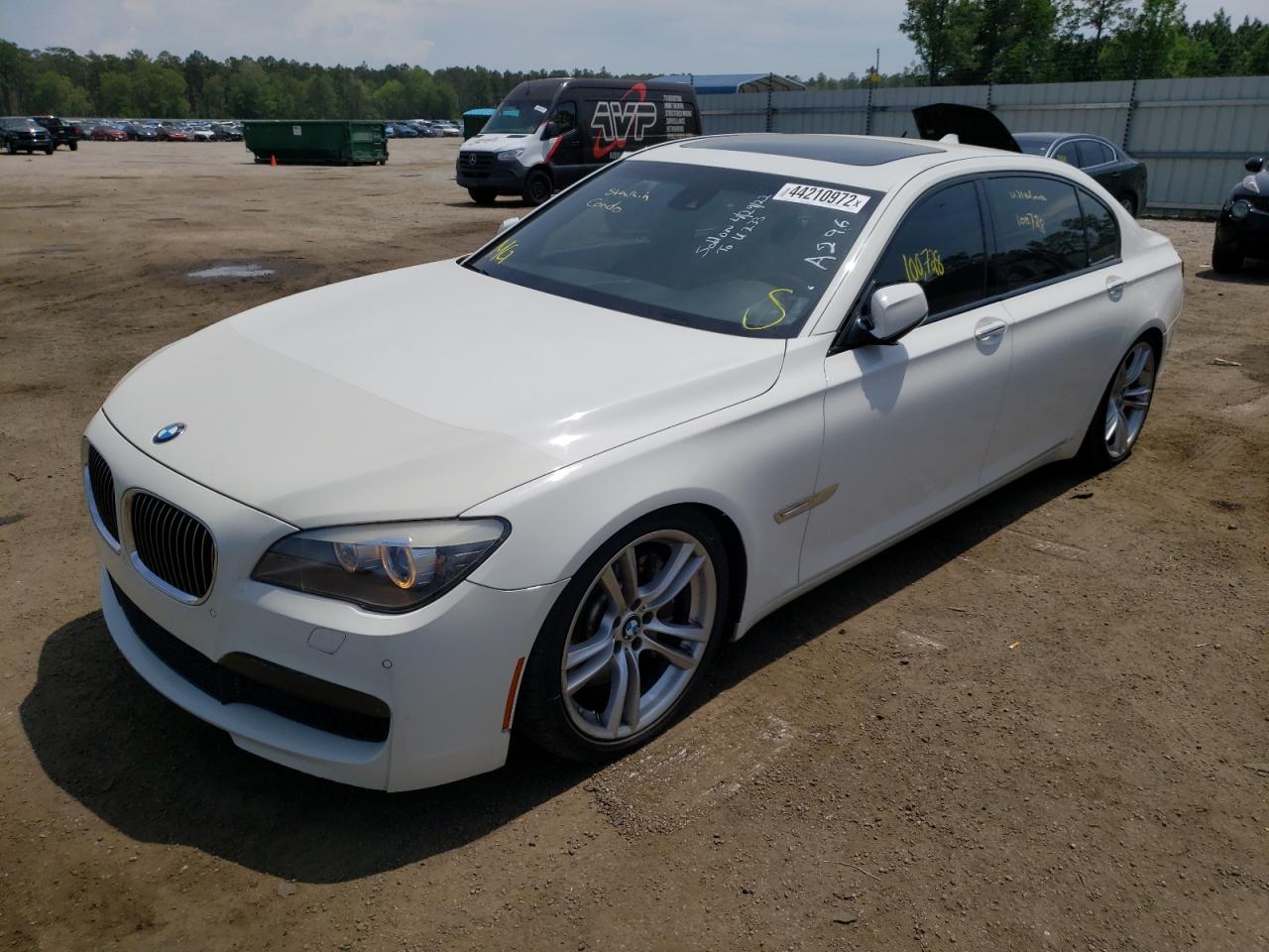 Photo 9 from auction – 2011 BMW 750 LI with VIN WBAKB8C57BCY65040