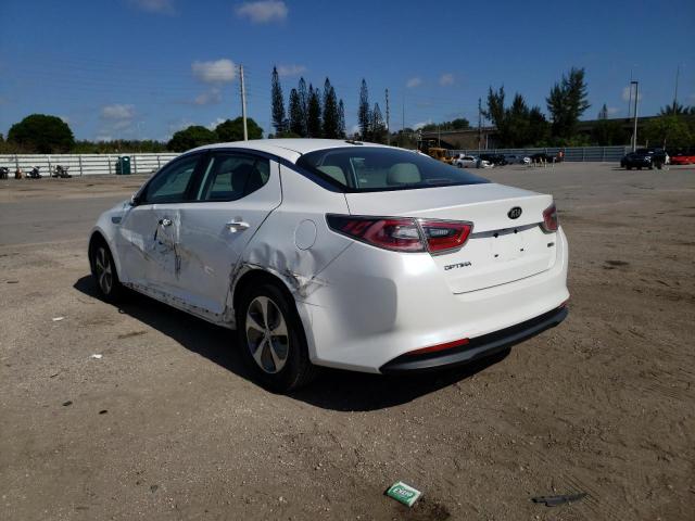 Foto 3 de la subasta – 2014 KIA OPTIMA HYB con VIN KNAGM4AD1E5075776