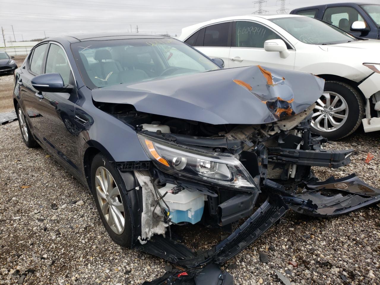 KIA OPTIMA EX 2015 с VIN 5XXGN4A75FG490770 - Фото с аукциона