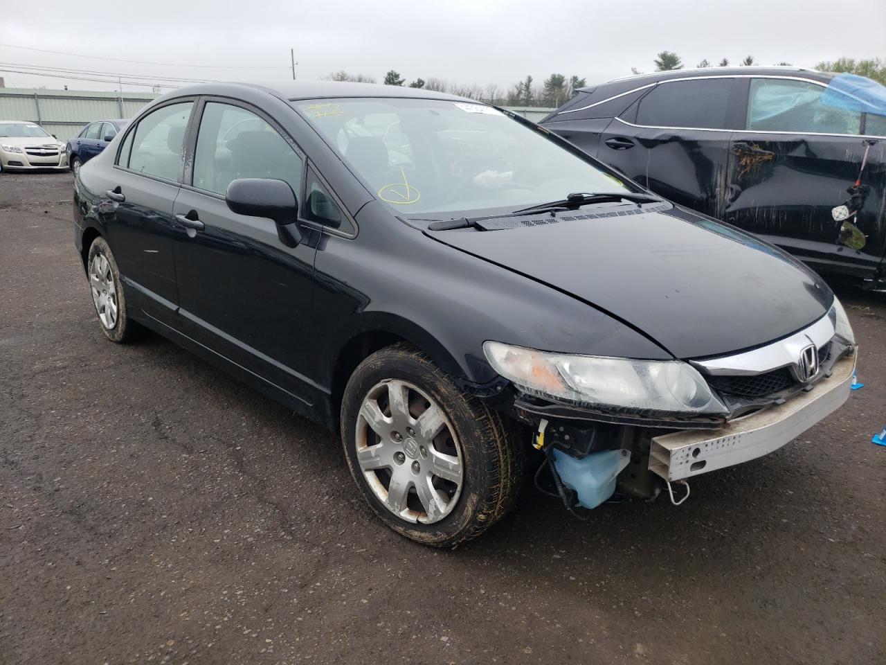 HONDA CIVIC LX 2011 with VIN 19XFA1F59BE047179 - Photo from auction