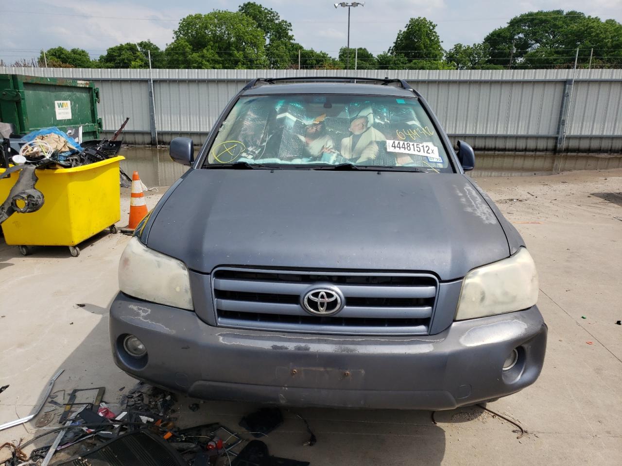 Photo 9 from auction – 2005 TOYOTA HIGHLANDER with VIN JTEDP21A450084312