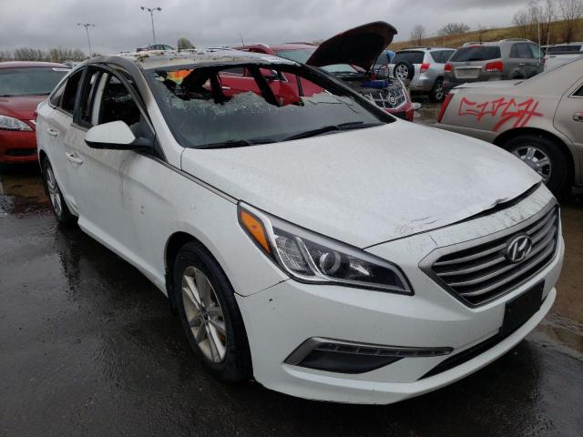HYUNDAI SONATA SE 2015 with VIN 5NPE24AF2FH177526 - Photo from auction