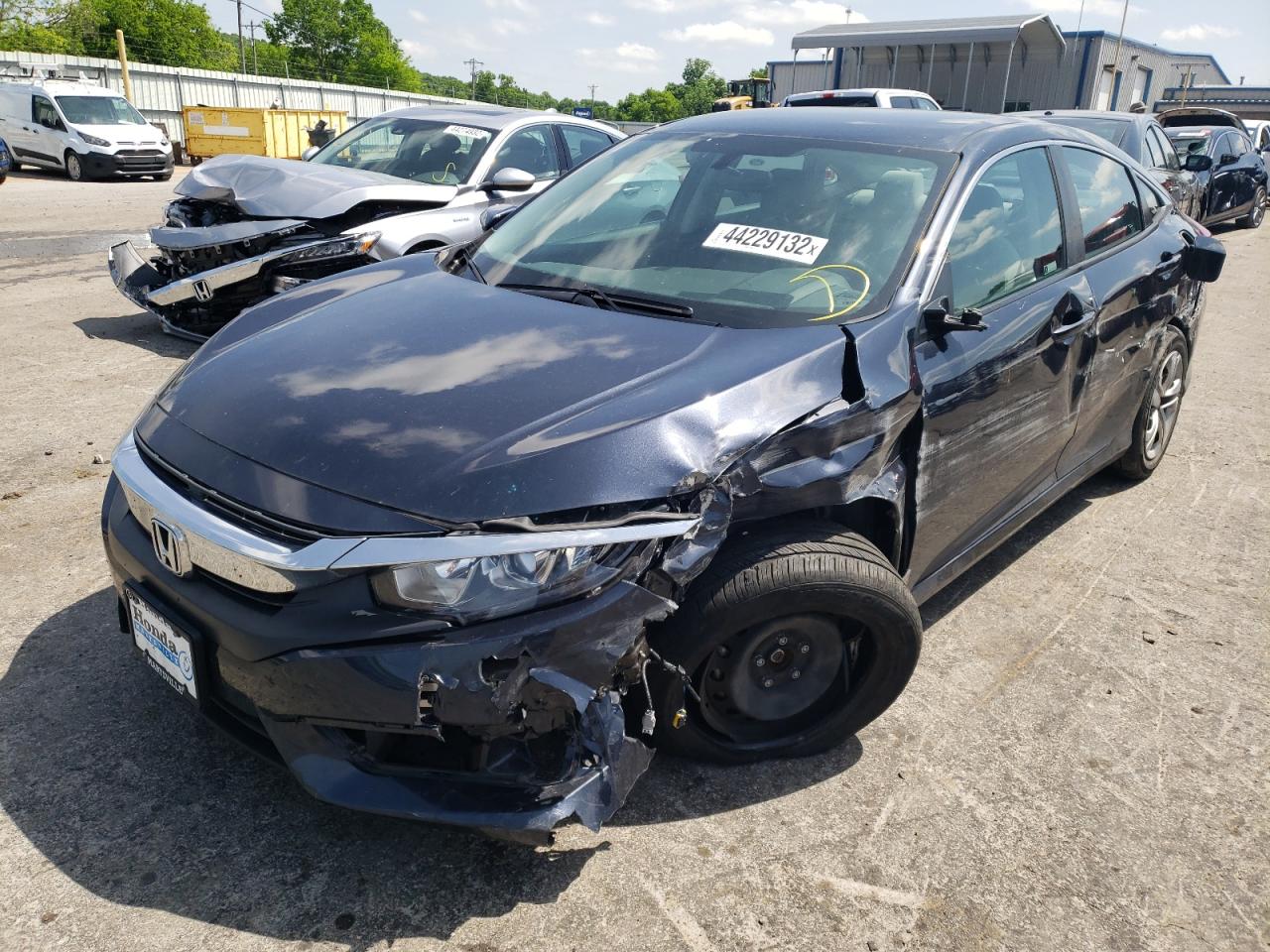Photo 2 from auction – 2018 HONDA CIVIC LX with VIN 2HGFC2F59JH567970