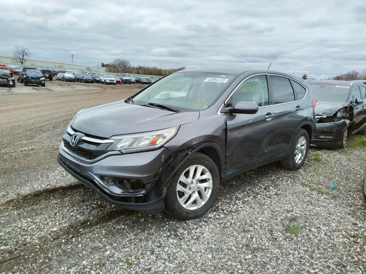 Photo 2 from auction – 2016 HONDA CR-V EX with VIN 2HKRM4H59GH613458