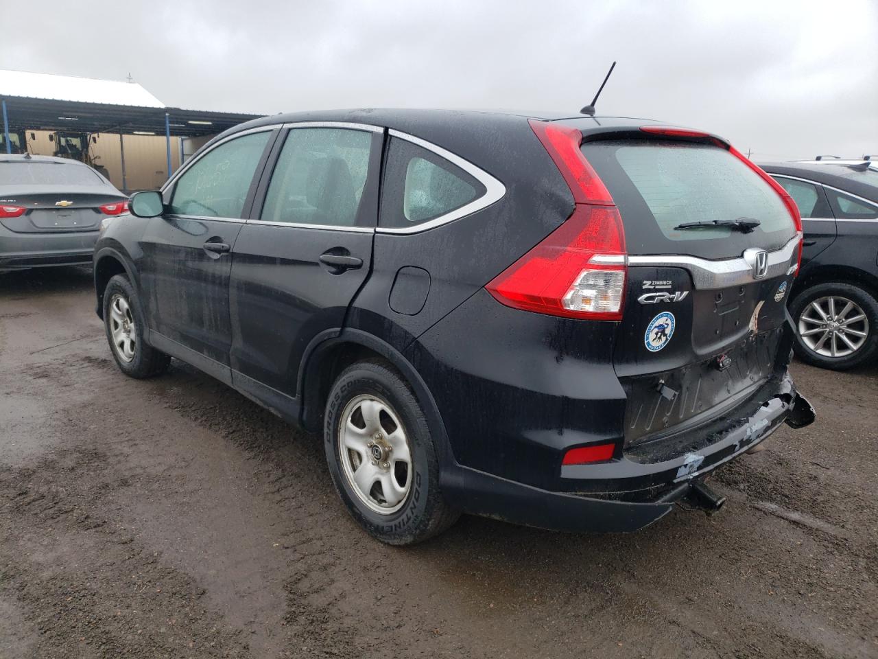 Photo 3 from auction – 2016 HONDA CR-V LX with VIN 5J6RM4H37GL088050