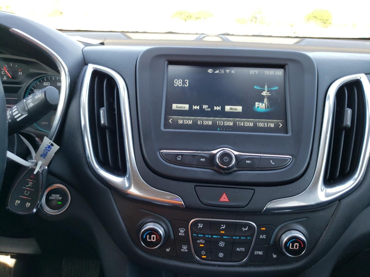 Photo 9 from auction – 2018 CHEVROLET EQUINOX LT with VIN 3GNAXJEV4JL387268