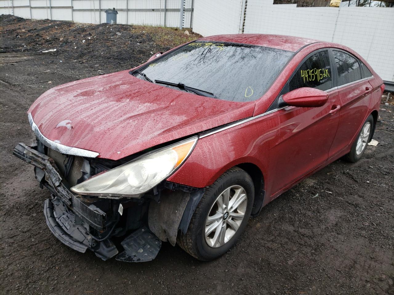Photo 2 from auction – 2012 HYUNDAI SONATA GLS with VIN 5NPEB4AC8CH380616