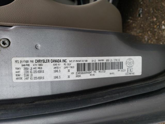 Photo 10 from auction – 2013 DODGE GRAND CARA with VIN 2C4RDGBGXDR546847