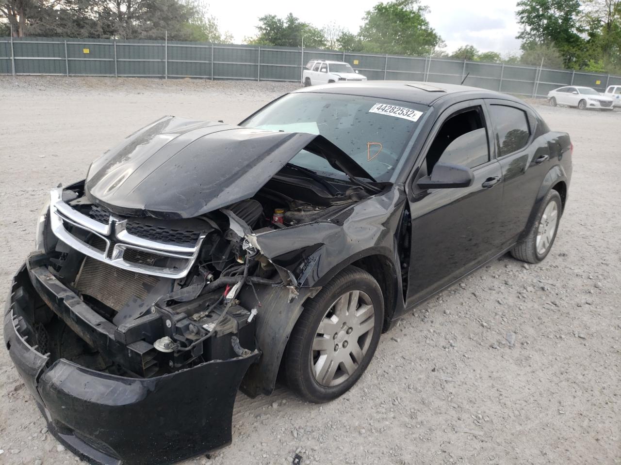 Photo 2 from auction – 2014 DODGE AVENGER SE with VIN 1C3CDZAB5EN188227