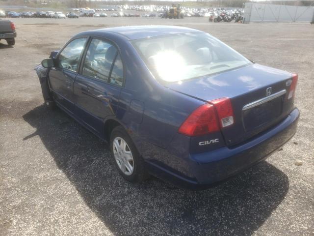 Photo 3 from auction – 2003 HONDA CIVIC LX with VIN 1HGES16563L017110
