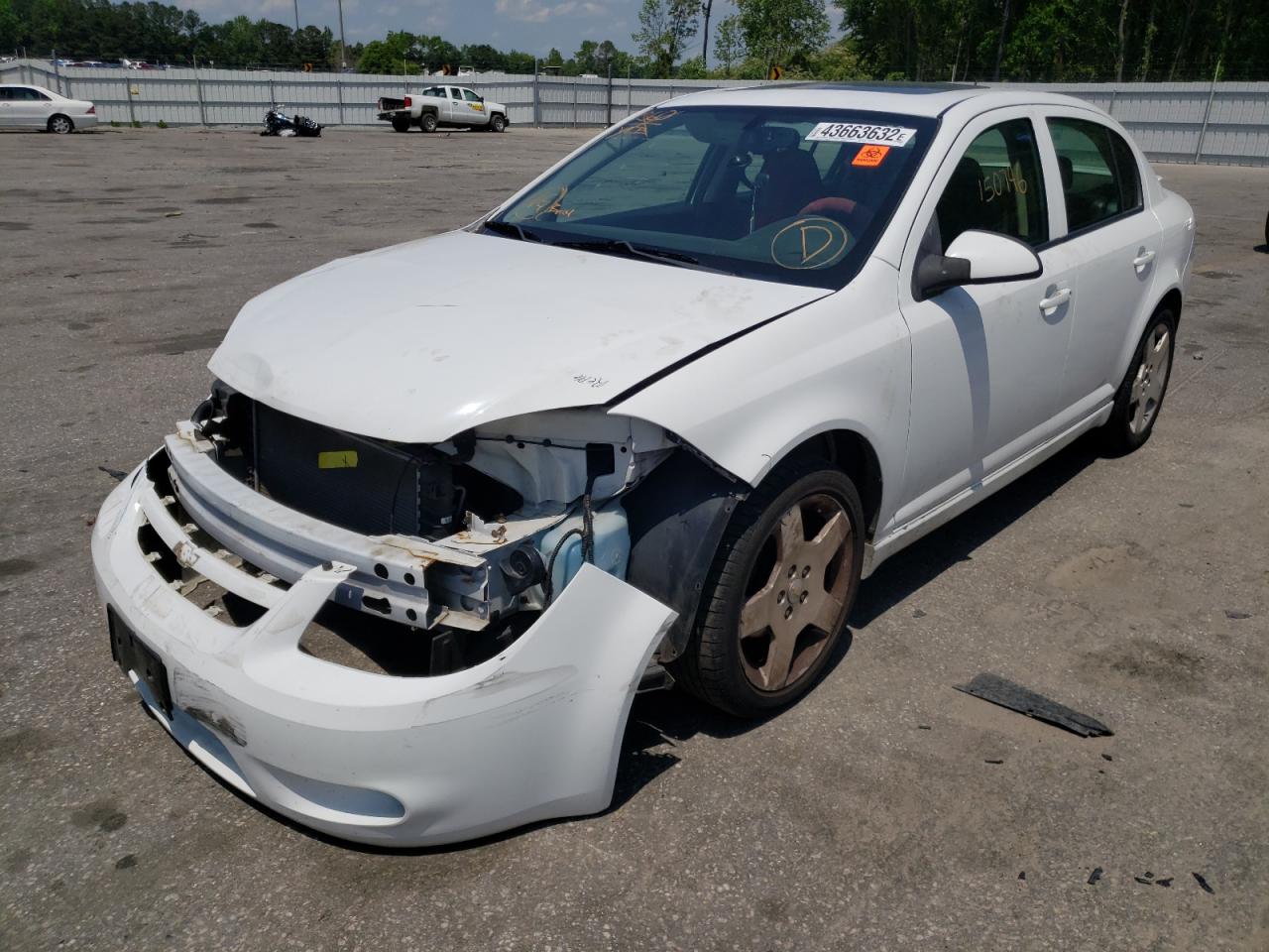 Photo 2 from auction – 2010 CHEVROLET COBALT 2LT with VIN 1G1AF5F52A7129281
