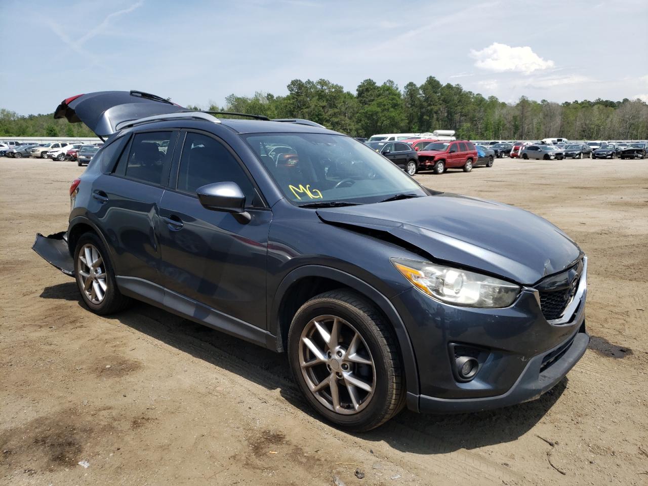 MAZDA CX-5 GT 2013 with VIN JM3KE2DE9D0134336 - Photo from auction