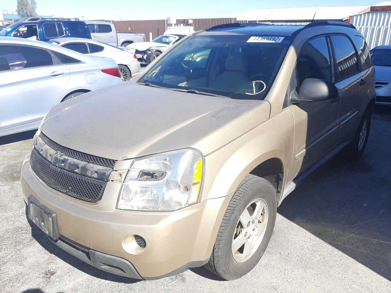 Photo 2 from auction – 2007 CHEVROLET EQUINOX LS with VIN 2CNDL13F676228306