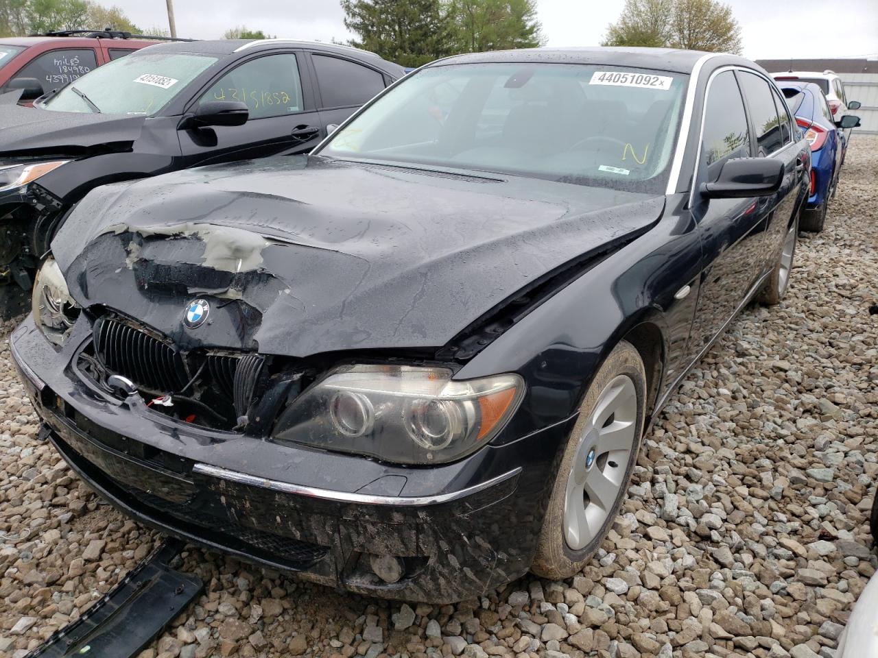Photo 2 from auction – 2006 BMW 750 LI with VIN WBAHN83566DT29570