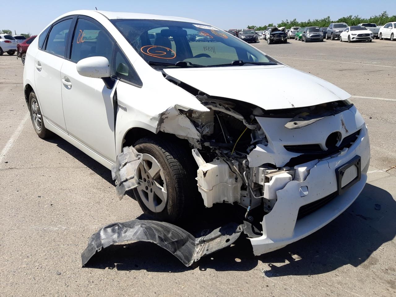 TOYOTA PRIUS 2010 with VIN JTDKN3DU2A0202753 - Photo from auction