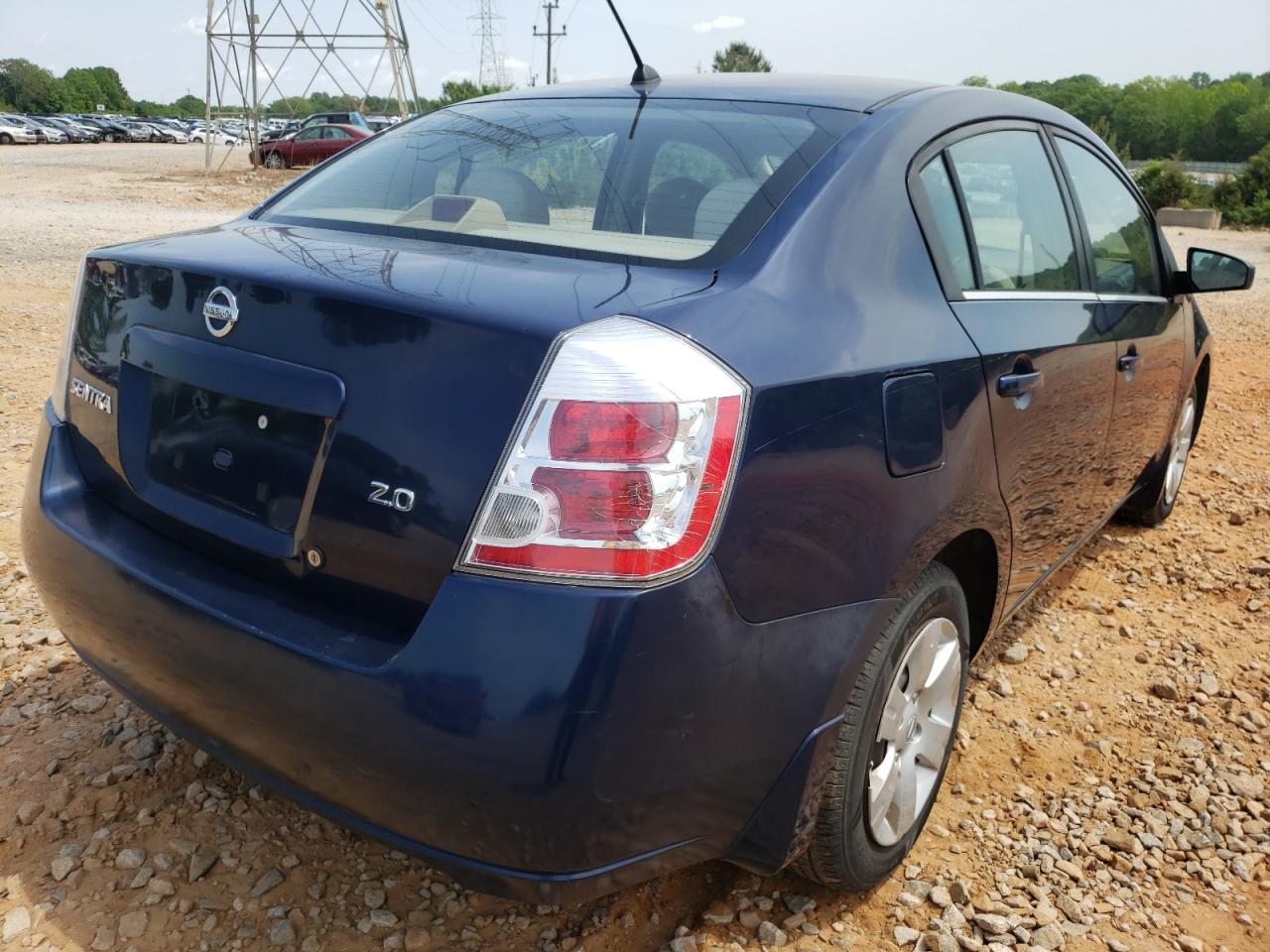 Photo 4 from auction – 2007 NISSAN SENTRA 2.0 with VIN 3N1AB61E07L694412