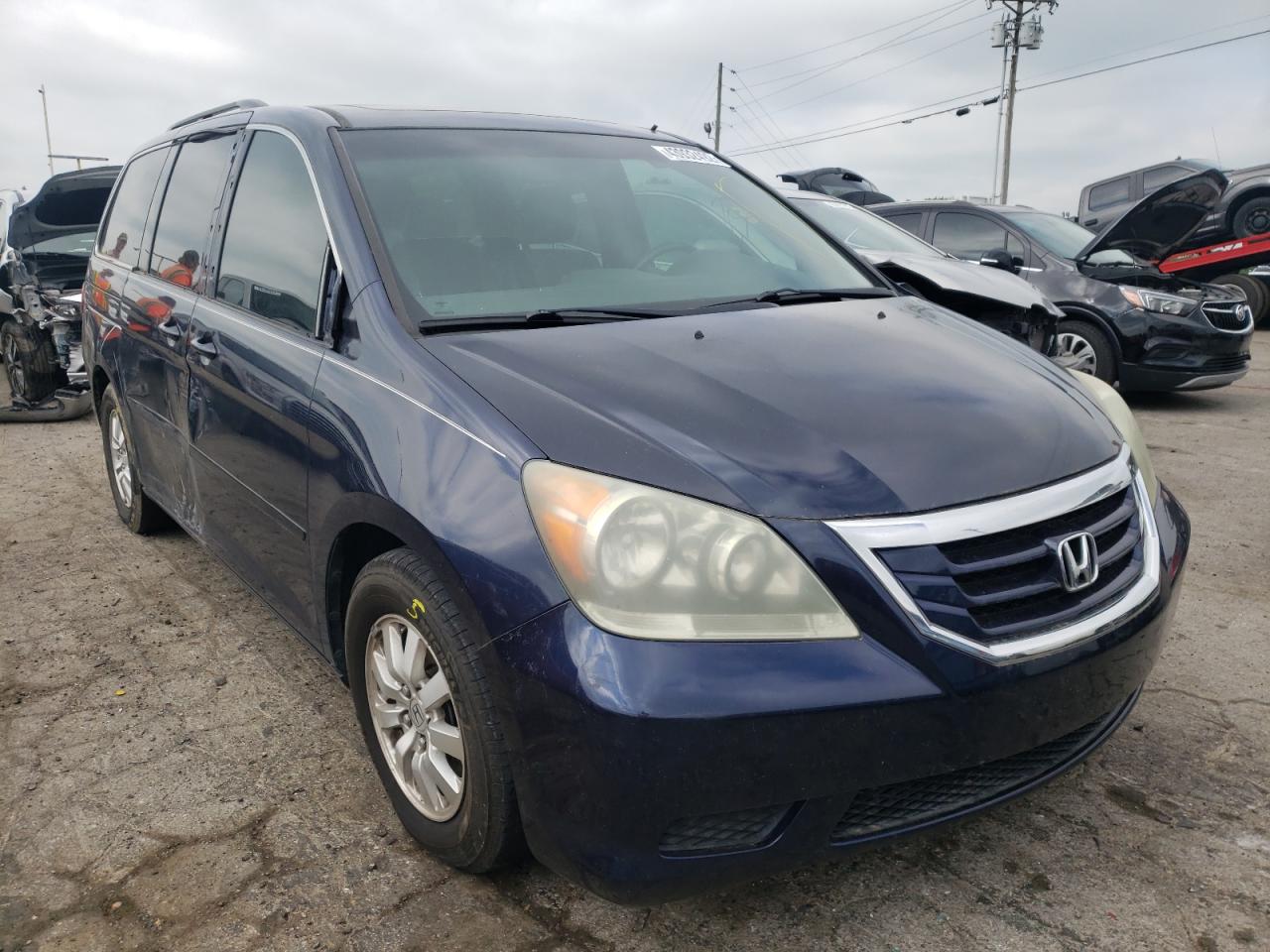 Photo 1 from auction – 2008 HONDA ODYSSEY EX with VIN 5FNRL38778B107254