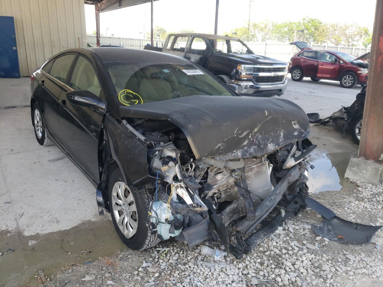 Photo 1 from auction – 2013 HYUNDAI SONATA GLS with VIN 5NPEB4AC2DH510892