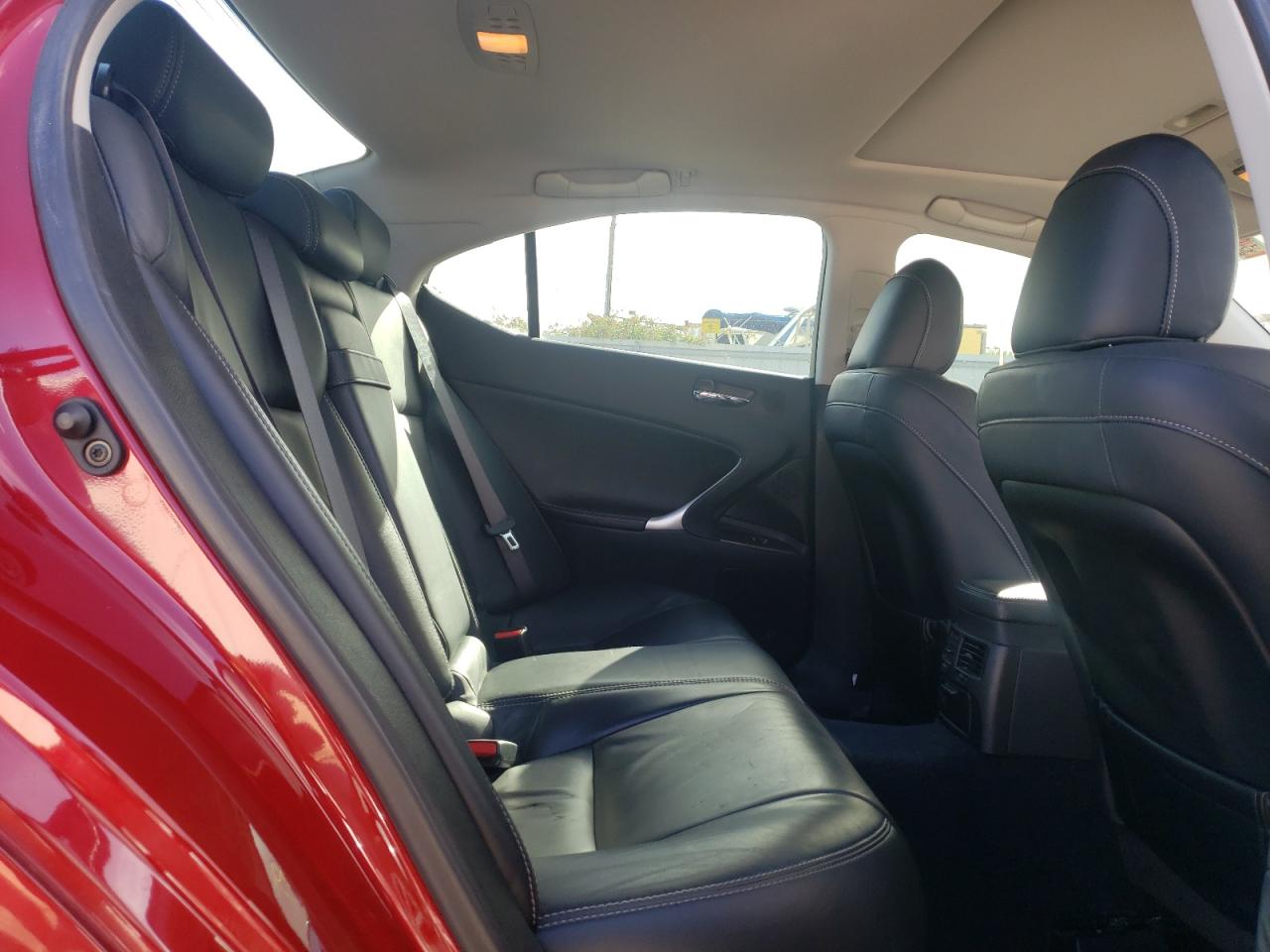Photo 6 from auction – 2009 LEXUS IS 250 with VIN JTHBK262595092776